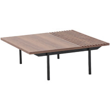 Medium Timber Toshio Square Coffee Table
