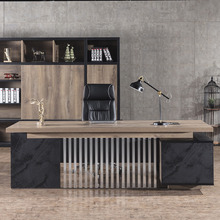Dark Timber Daxton Executive Desk