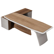 Hugo Executive Desk with Return
