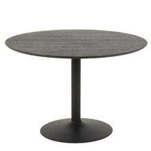 110cm Black Titan Dining Table