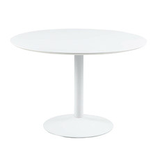110cm White Titan Dining Table