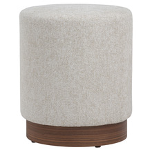 Beige Wesley Ottoman
