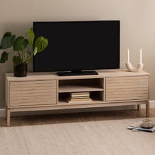 Lyndal Oak Wood Entertainment Unit