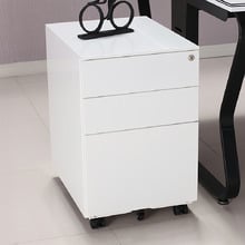 Marx 3 Drawer Mobile Pedestal Filing Cabinet