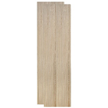 Naturaflex 2700 x 595mm Oak Flexible Fluted Platform Wall Panels (Set of 2)