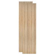 Naturaflex 2700 x 595mm Oak Flexible Wave Wall Panels (Set of 2)