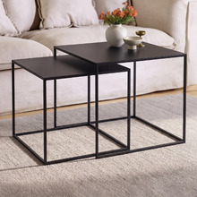 2 Piece Pablo Square Nesting Coffee Table Set
