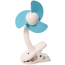 Blue Strollerbuddy Stroller Fan
