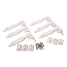 White Spring Latches (Set of 6)