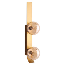 Oris Aluminium 2-Light Wall Light