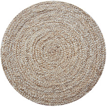 Jute Braided Rug Round - Med