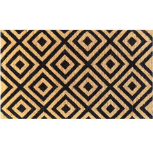 Classic Diamond Long Coir Doormat