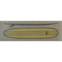 Surf's Up Long Coir Doormat