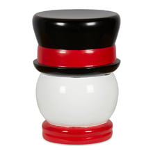 Snowman Accent Stool