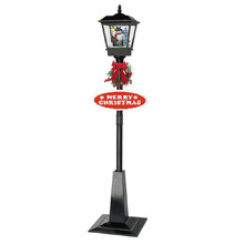 Cassiel Snowman Christmas Lamp Post