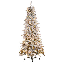 229cm Snowy LED Christmas Tree