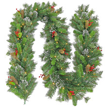 Wintry Pine LED Christmas Garland