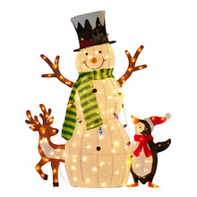 Frosty Snowman & Friends LED Christmas Decoration