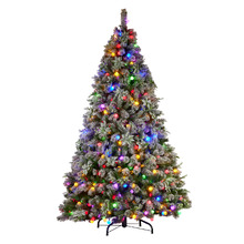 366cm Snowy Crown Pine LED Christmas Tree