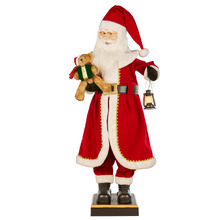 Wesley Motion Sensor Santa Claus Christmas Ornament