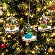 3 Piece Auro Dome with Dinosaur Hanging Ornament Set