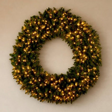 152cm Haines Nordic Pine LED Christmas Wreath