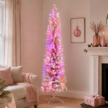 183cm Pink Asbury Fairy Floss LED Christmas Tree