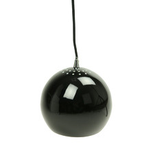 Black Paradise 1 Light Aluminium Pendant