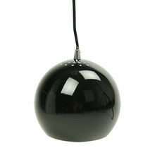 Black Airlie 1 Light Metal Pendant