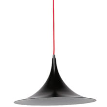 Red Trinity 1 Ligh Metal Pendant Light