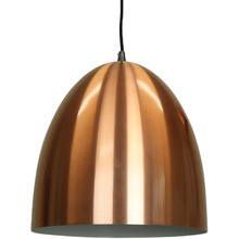 Copper Bathers 1 Light Aluminum Pendant