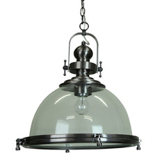 Brass Shannon 1 Light Metal Pendant