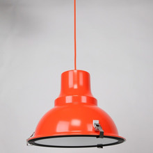 Orange Bronte 1 Light  Metal Pendant