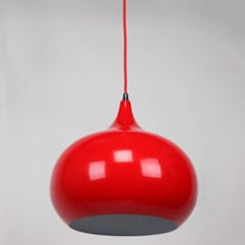 Mini Kirke Frame Red Pendant Light