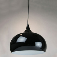 Black Aldinga 1 Light Metal Pendant