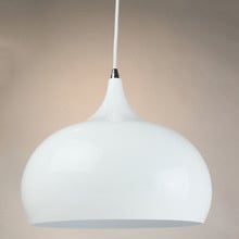 White Sellicks 1 Light Metal Pendant