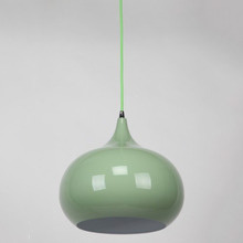 Mini Kirke 1 Light Pendant in Light Green