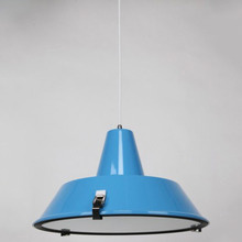 Light Blue Coogee 1 Light Aluminum Pendant