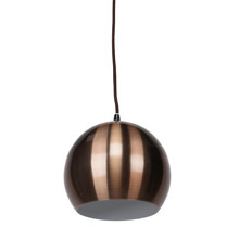 Brown Paradise 1 Light Aluminium Pendant