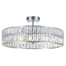 Perkins Crystal 6-Light Ceiling Light