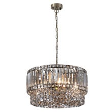 Bausman Crystal 6 Light Chandelier