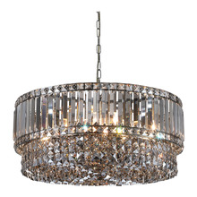 Bausman 9 Light Crystal Chandelier