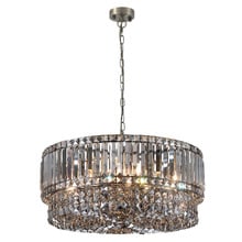 Bausman 9 Light Crystal Chandelier