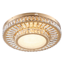 Marlene Iron & Crystal LED Flush Mount Ceiling Light