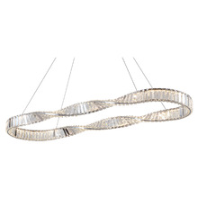 Gregory Iron & Crystal LED Pendant Light