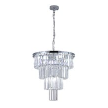 Bonfield Crystal Tiered 6 Light Chandelier