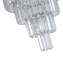 Bonfield Crystal Tiered 6 Light Chandelier