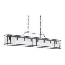 Vance Iron & Glass 8 Light Pendant