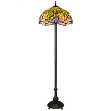 Tiffany Dragonfly 2 Light Floor Lamp