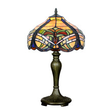 Baroque Tiffany-Style Table Lamp